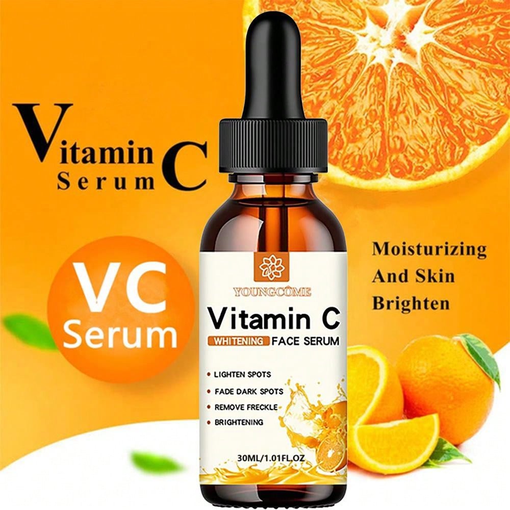 Ferulic Acid Serum - Vitamin C Gesichtsessenz enthält Hyaluronsäure, Entferner