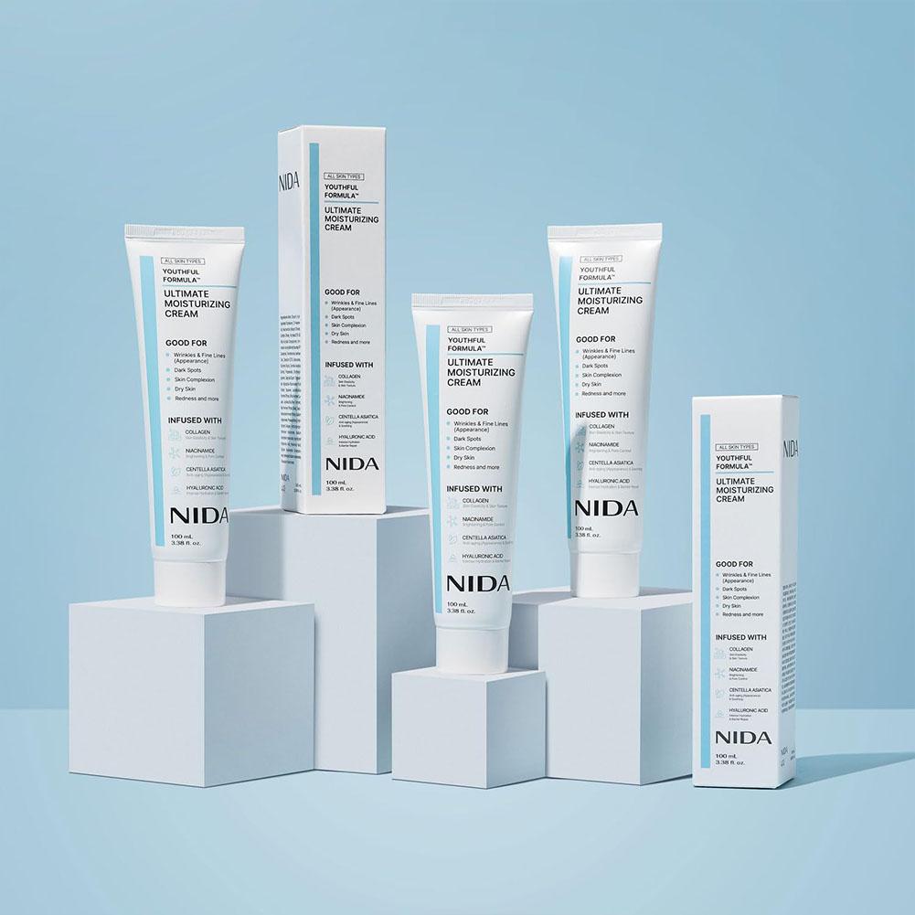 Centella Asiatica Toner - NIDA Feuchtigkeitscreme mit Centella Asiatica, Niacinamid,