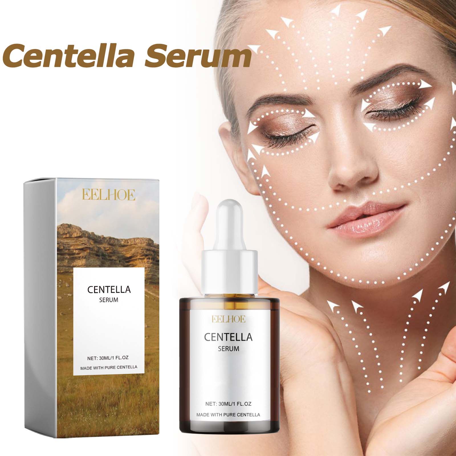 Centella Asiatica Toner - Centella Serum Nourish Improvement Trockene Haut