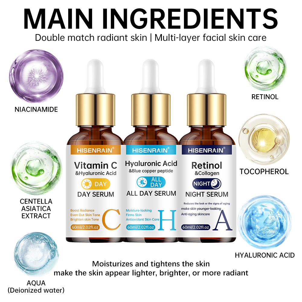 HISENRAIN Vitamin C + Retinol  – Ferulic Acid Serum Bewertung und Preis