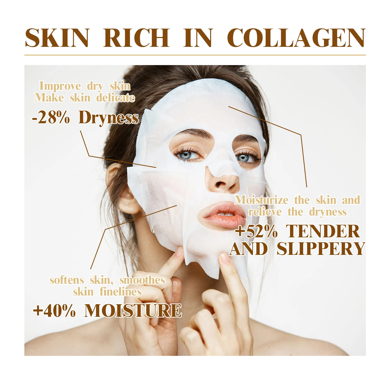 10PCS Kollagen Anti Falten Ges – Skincare Oily Skin Bewertung und Preis
